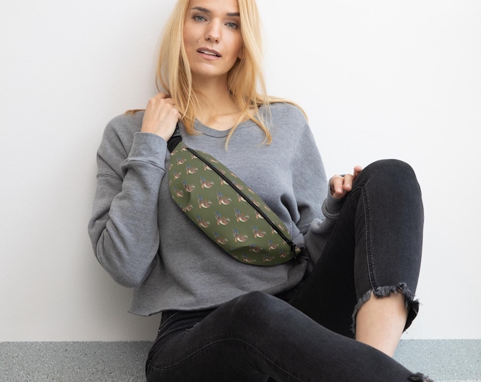 Mallard Reserve Belt Bag, East Coast Sporting Club Waist Pack | Heritage Hands-Free Travel Bag | Preppy Water-Resistant Crossbody Fanny Pack