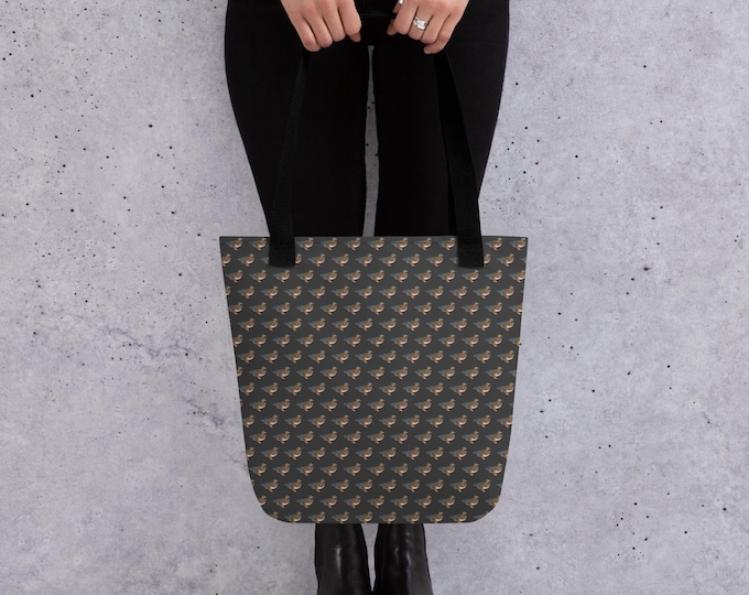 Mallard Duck Print Tote Bag, Caviar Court Heritage Carryall