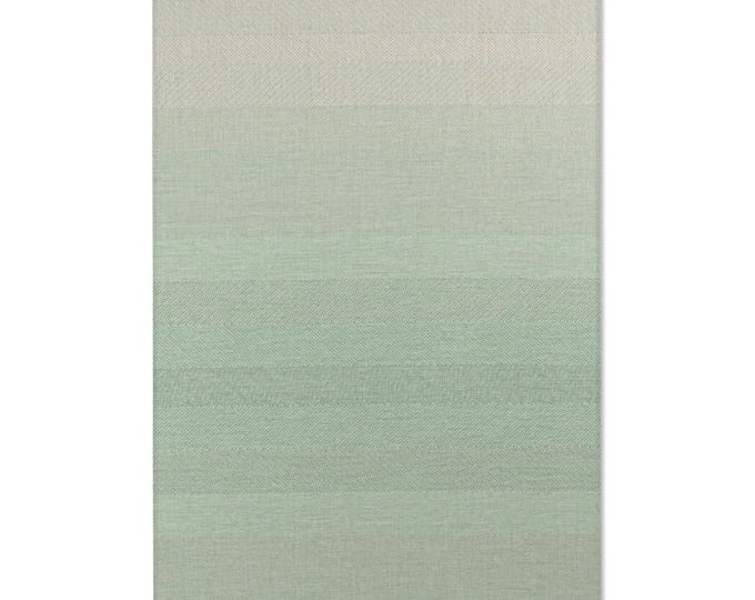 Mint Green Ombre Area Rugs | Gradient Green Living Room Rug 6'x4'