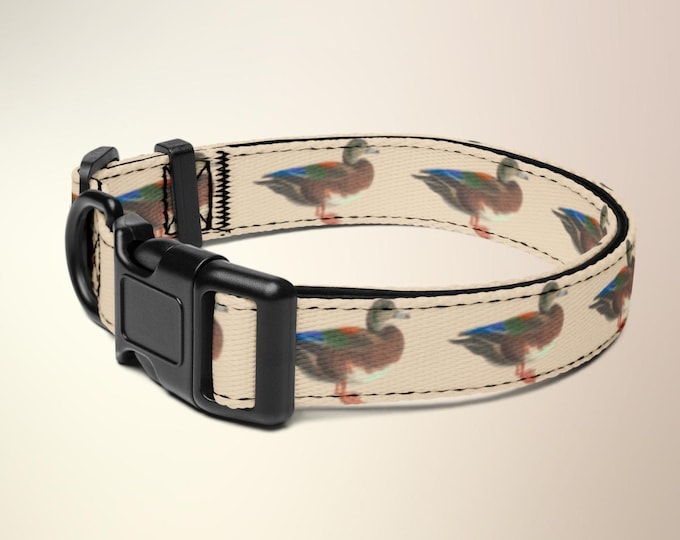 Mallard Reserve Duck Collar | Champagne Chalet Sporting Print, Padded Webbing