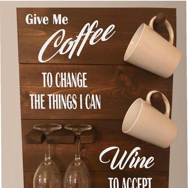 Coffee and Wine Bar Etsy