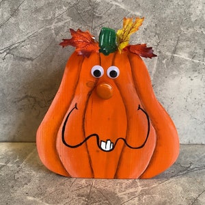 Pumpkin Cutie HOME Interchangeable  O- Home Wall Sign - Holiday Sign - Interchangeable Character