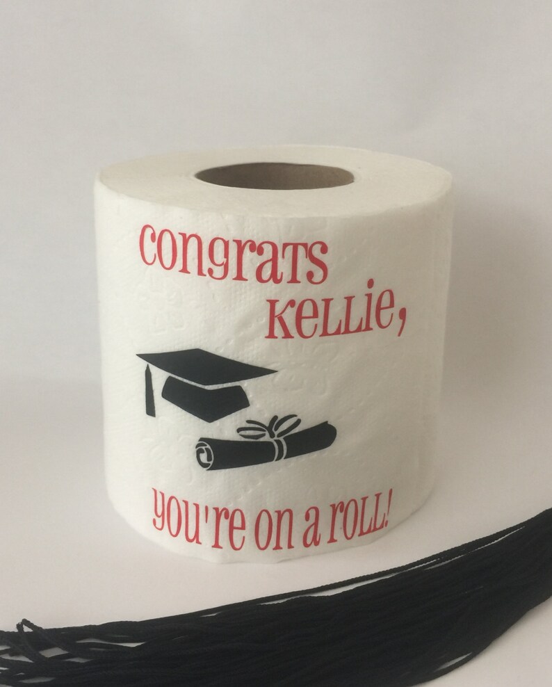 Personalized Toilet Paper Graduation Gift Gifts for Him or Etsy