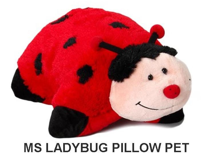 Personalized Ladybug Pillow Pet Ms 
