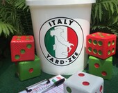 Yard-Zee - Customized YARD-ZEE games - Outdoor Lawn Games - Lawn Dice - Yahtzee - Outdoor Recreation - Italy - Farkle