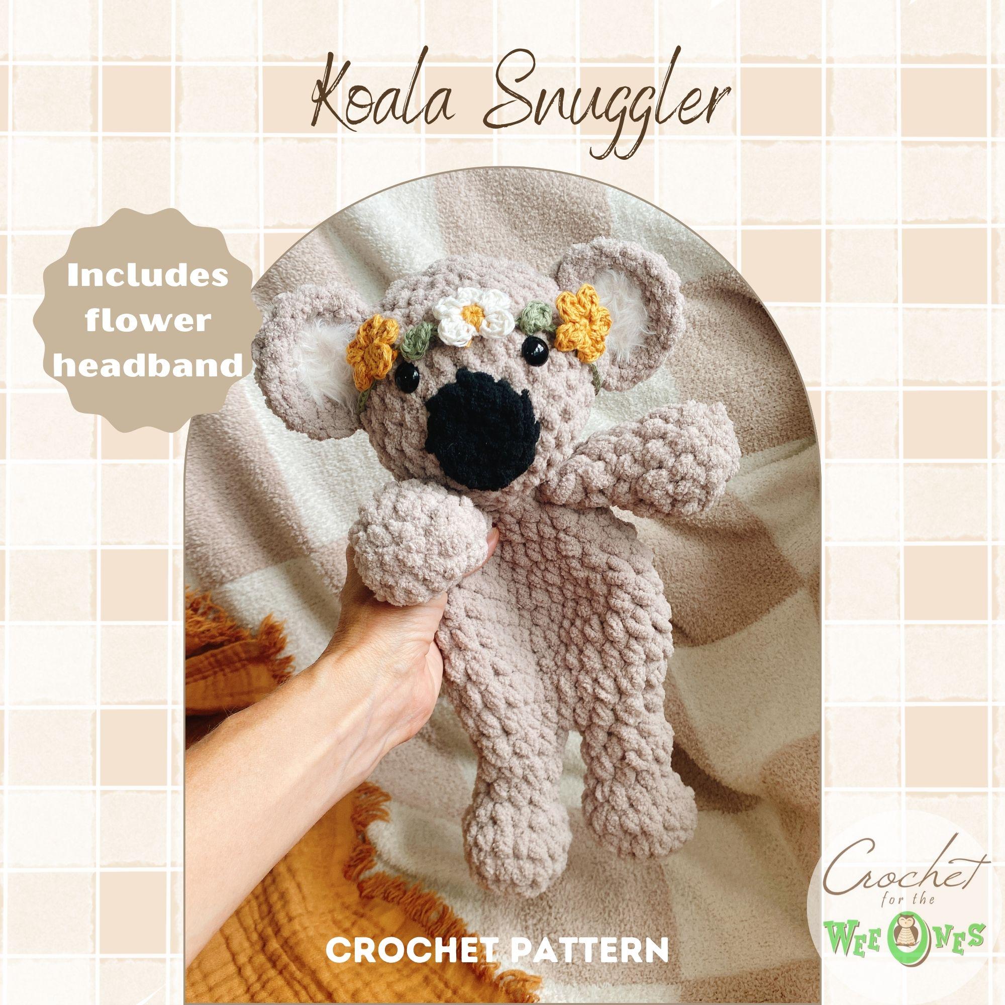 Patron Decintillos Tejido A Crochet Diadema De Koala España - Main Image