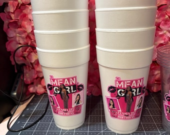 20 oz Personalized Styrofoam Party Cup - Custom Photo or Name