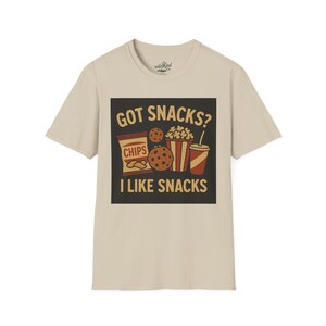 Got Snacks? I Like Snacks Funny Retro Snack Lover Unisex T-Shirt