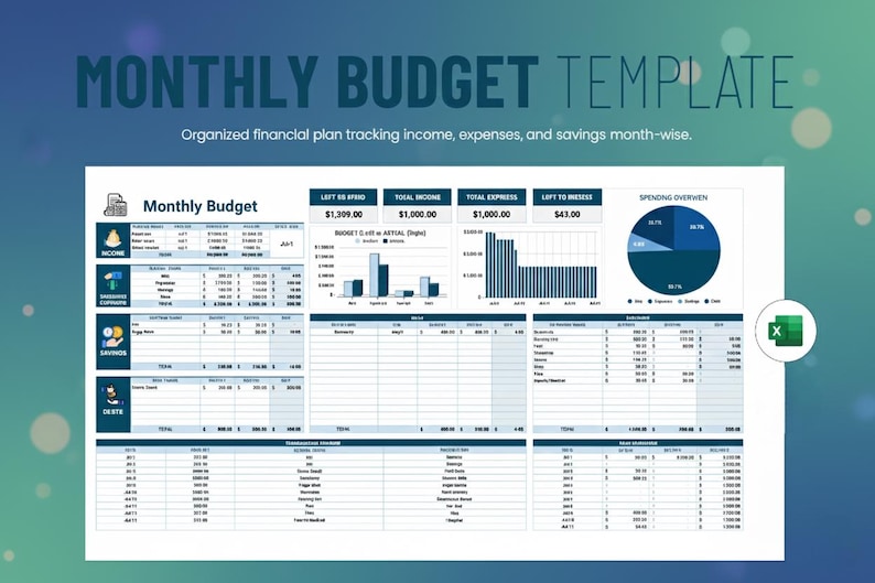 Professional Excel Budget Templates Bundle Advanced Personal Family