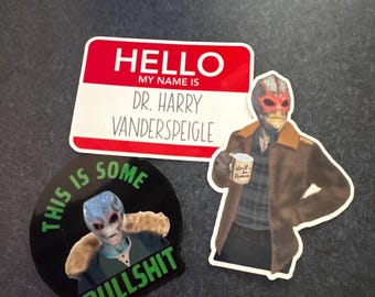 Resident Alien Stickers