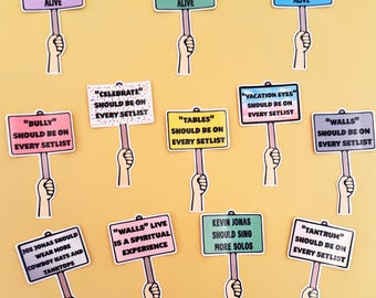 Protest Pack - Funny - Waterproof Stickers