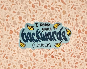 Jonas Sticker: Backwards Bananza