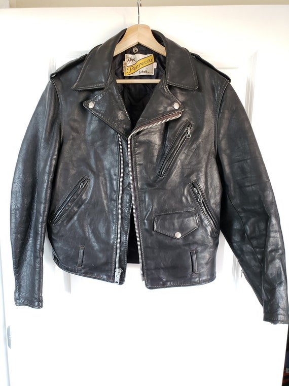 Vintage 70s Schott Perfecto 618 Sz 40 Motorcycle Leather - Perfecto Leather Jacket Vintage 70s Schott Perfecto 618 Sz 40 Motorcycle Leather - Perfecto Leather Jacket