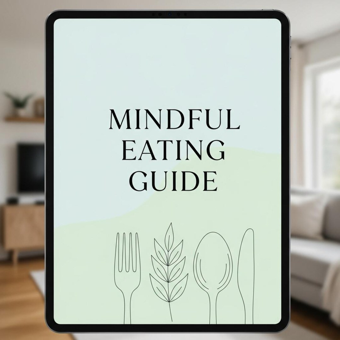 Mindful Eating Guide | Digital Workbook & Journal | Intuitive Eating ...