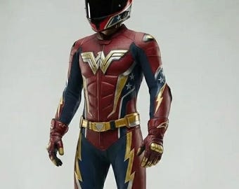 ApexMoto Hero-Inspired Cow Leather Motorcycle Racing Suit | Custom One-Piece