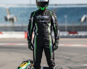 Go Kart Racing Suit for Adults | Handmade Professional Karting One-Piece Suit