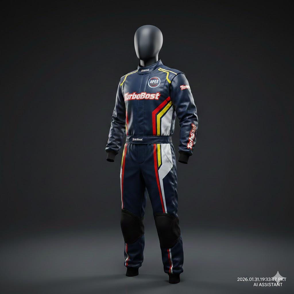 Apex Moto Leather Go Kart Racing Suit Motorsport Track Gear
