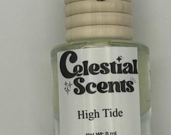 Hanging Car Diffuser: Non-Toxic Fragrance Oils, Natural Wood Lid, Aromatic Car Air Freshener