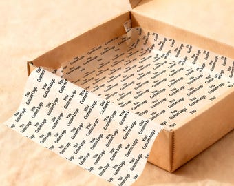Benutzerdefinierte Seidenpapier/Business Geschenkpapier Favor/Personalisiertes Seidenpapier mit Logo/Seidengewebeblätter für Hochzeit/Branding/Firmengeschenk