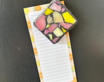Mini Mosaic Magnet - Pink