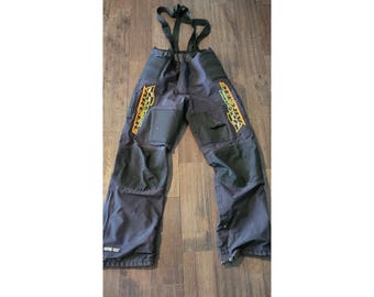 Peto de moto de nieve Arctic Cat ArcticWear GORE-TEX vintage de los 90 para hombre, talla M, color negro.