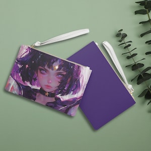 Saturn Clutch, Anime fan art, anime accessory, gift for girls, gift for teens