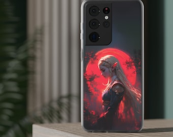 Zelda, Blood Moon Queen, iPhone and Samsung phone case, gaming, anime, gift for gamers, iPhone 12-15, Galaxy 10-23