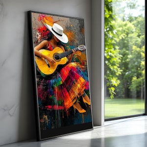 Flamenco Painting Original - Etsy