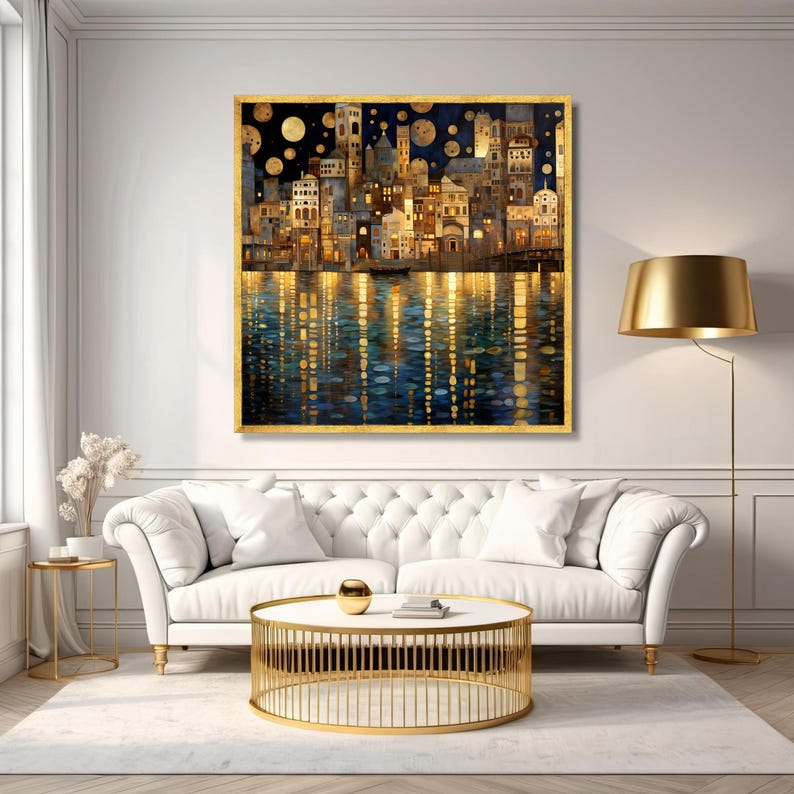Abstract Couple Painting - Front view