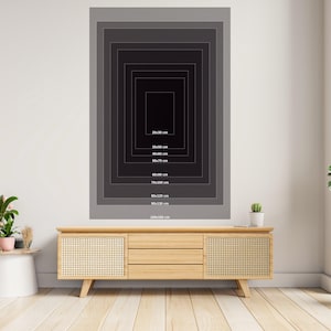 Elegant Couple Dancing Canvas, Modern Line Art Wall Decor, Romantic Ballroom Dance Silhouette, Contemporary Home Decoration, Ready to Hang image 7