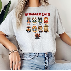 Främlingskatt PNG SVG, Retro 80-tals kattclipart för sublimering