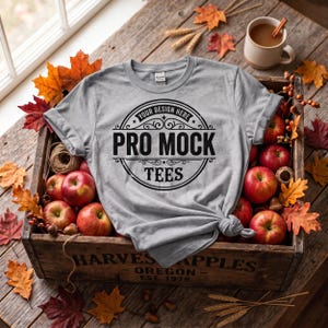 Gildan 64000 Fall Tshirt Mockup Bundle, 65 Colors Flat Lay (Digital Download) image 7