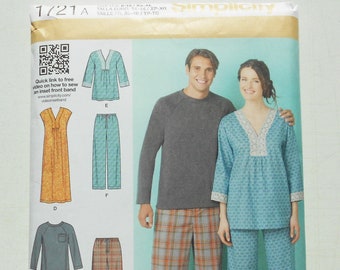 Simplicity 1721, Size Xs,S,M,L,Xl (8-18); UNCUT, Out of Print, Pants, Shorts, Top, Dress, and Tunic Pattern
