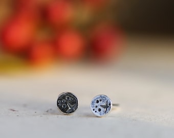 Starlight Studs  | Sterling Silver Star stud Earrings