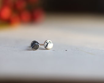 Range Studs  | Sterling Silver Mountain Stud Earrings