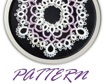 Tatted LACEMAKERMOMs  JESSICA Snowflake Pattern: Christmas Ornament Tatting (PDF Pattern)