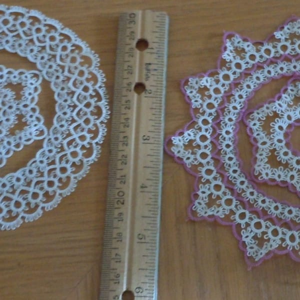 Tatted Lace Doily Etsy