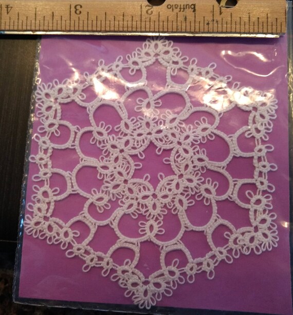 Tatting SALE Tatted Handmade Tatting Tatted Items with Etsy