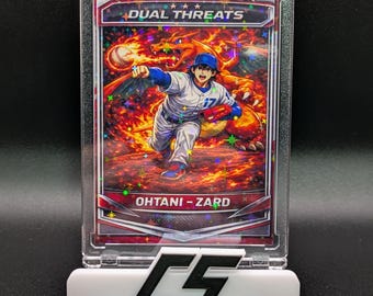 shohei ohtani pokemon card Custom Refractor Shohei Ohtani x Pokémon Collab