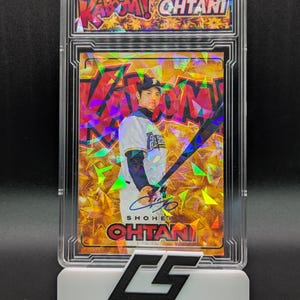 Autógrafo personalizado de oro japonés de Shohei Ohtani Kaboom