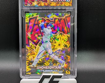 Shohei Ohtani Custom Facsimile Autograph Refractor