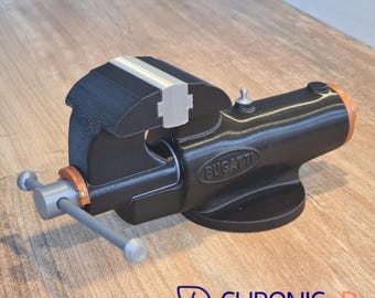 Replica of the BUGATTI 1/2 scale fitting vise