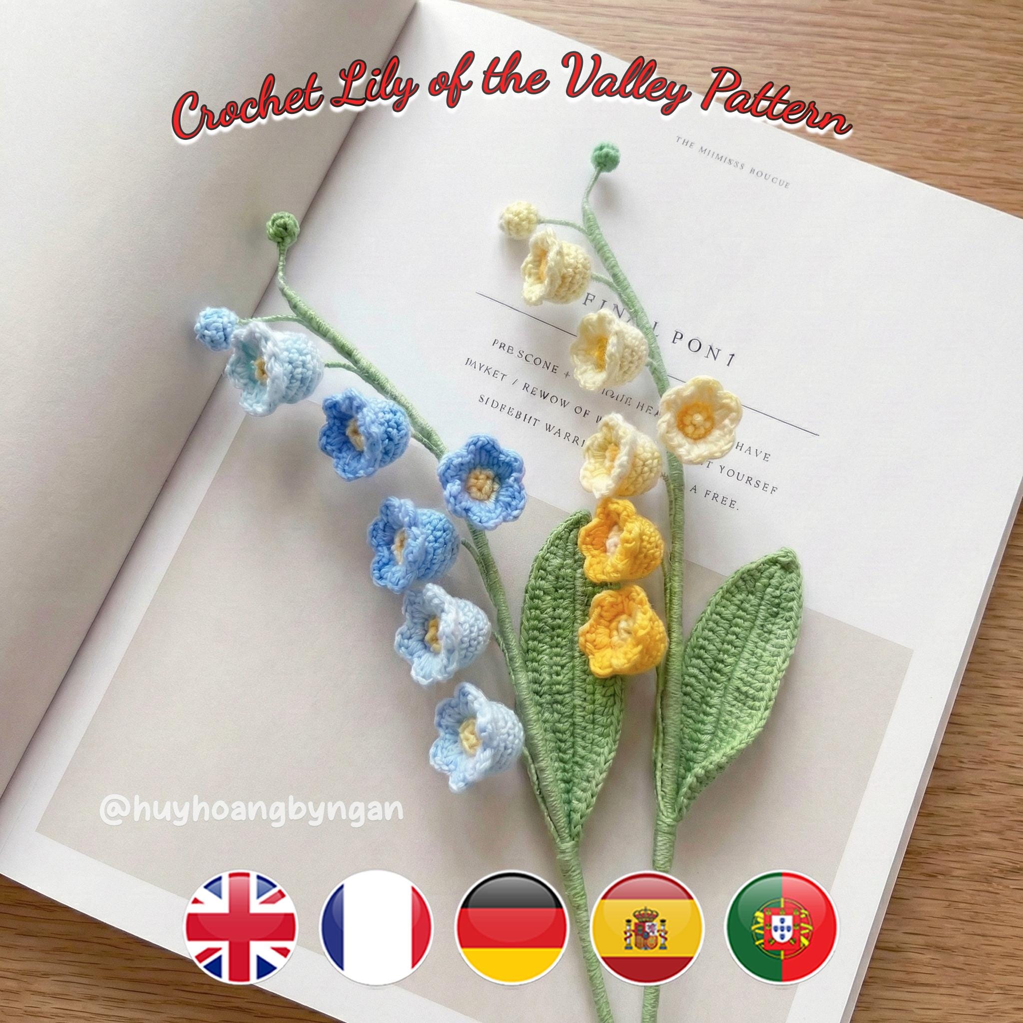 30 Lily of the Valley Crochet Patterns for Elegant Flowers, Gifts, and Home Decor 21 Realistic Lily of the Valley Floral Decoration Pattern