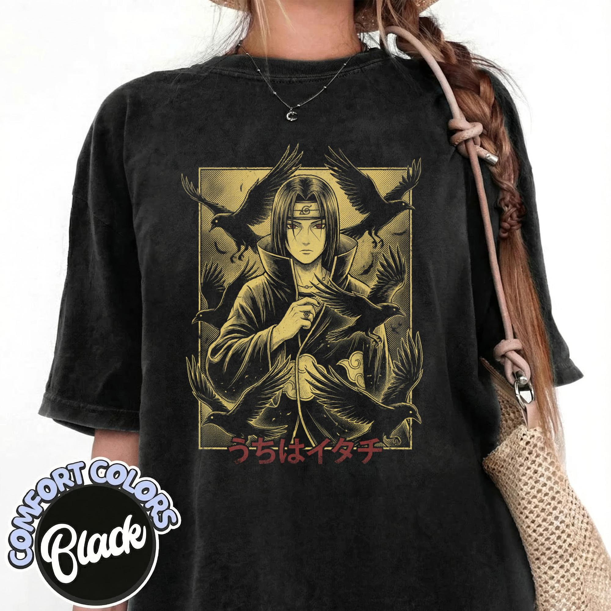 T-shirt Itachi et Sasuke Uchiha, Itachi et Sasuke Uchiwa T