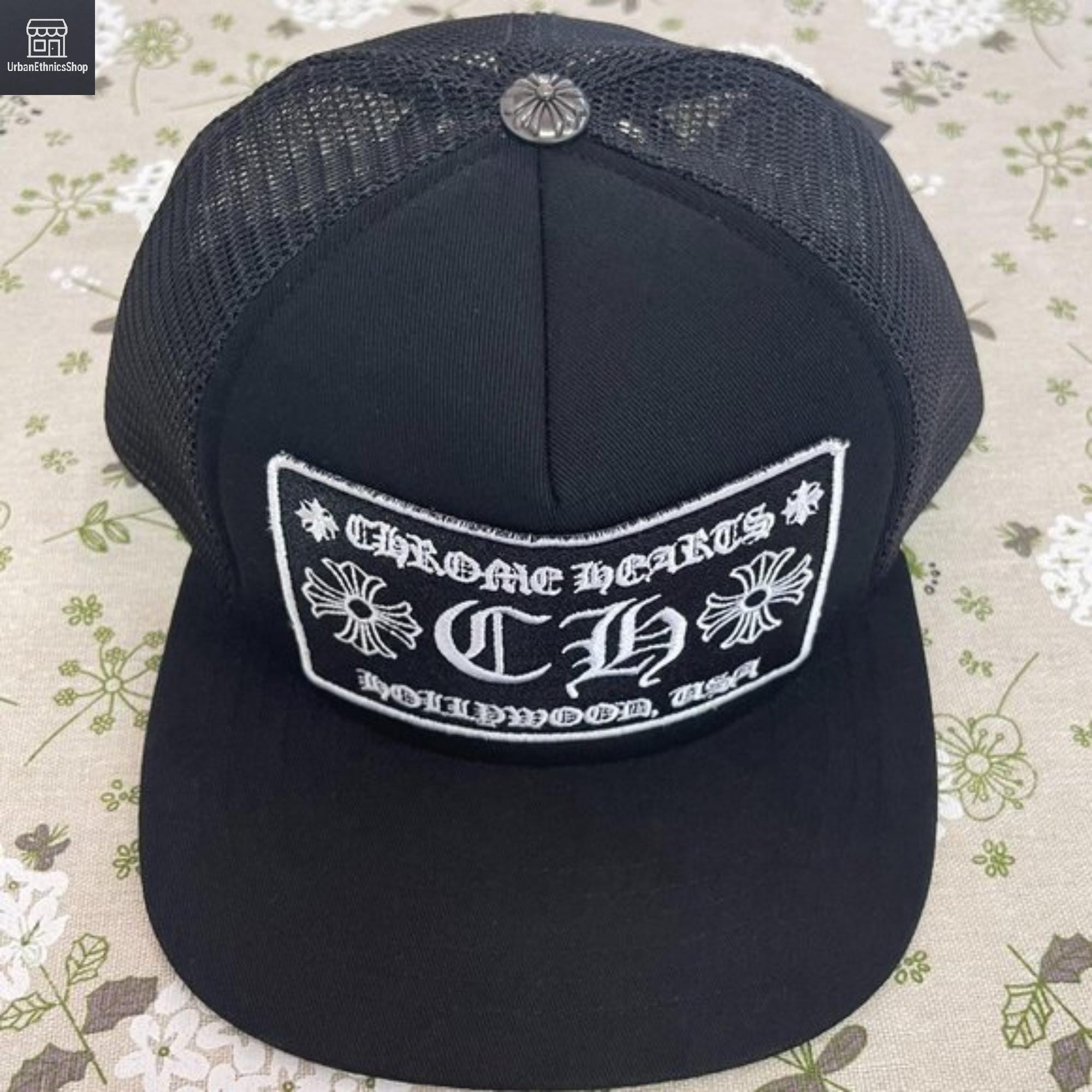 Chrome Hearts Ch Trucker Hat - Etsy Hong Kong