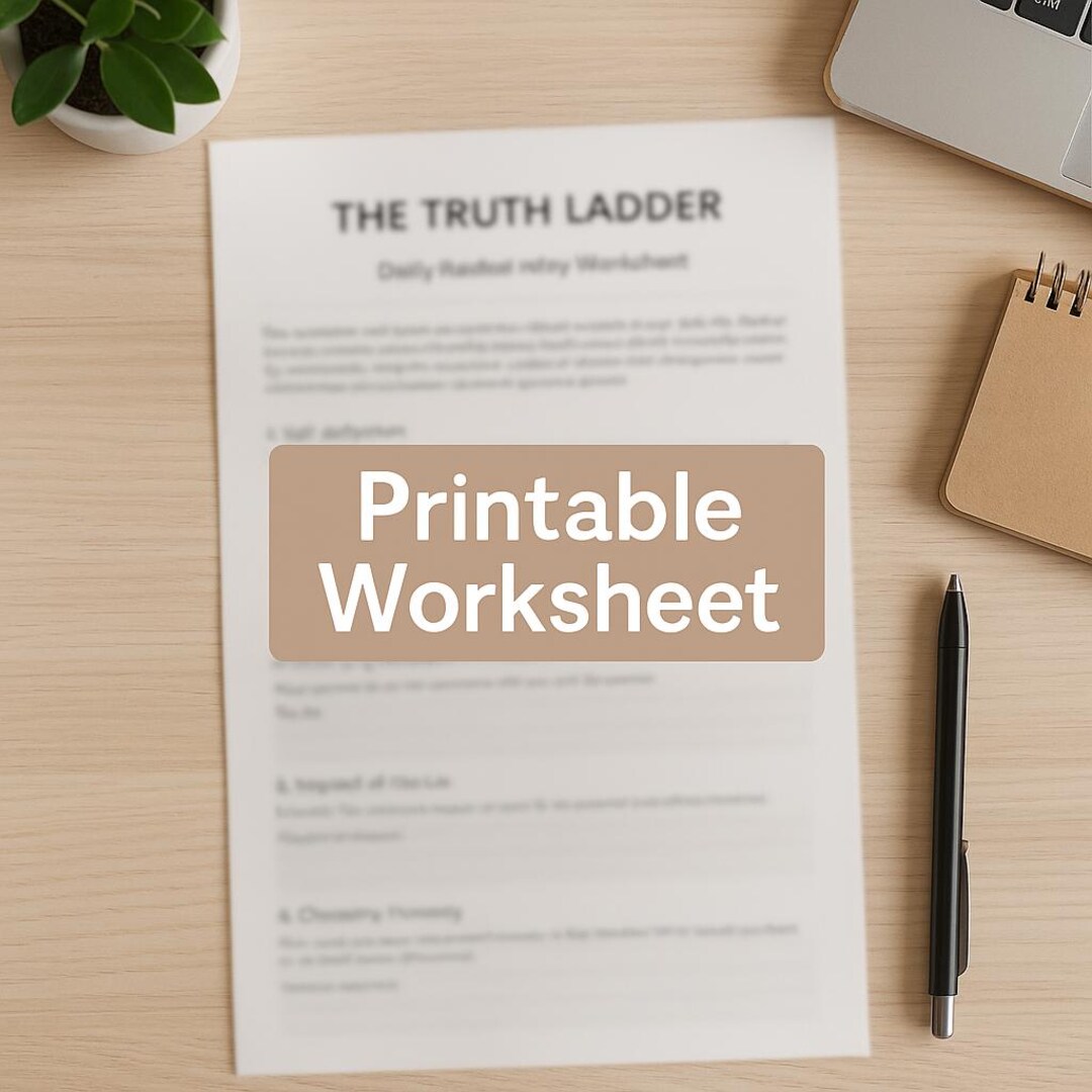 Truth and Transparency Ladder (daily) Printable Worksheet - Etsy