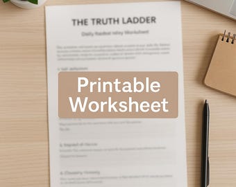 Truth and Transparency Ladder (Daily) Printable Worksheet