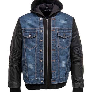Road Armor Ironclad Motorradjacke aus Denim und Rindsleder für Herren