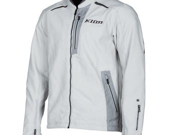 KLIM Marrakesh Men's Gray Mesh Motorcycle Jacket with CE Armor