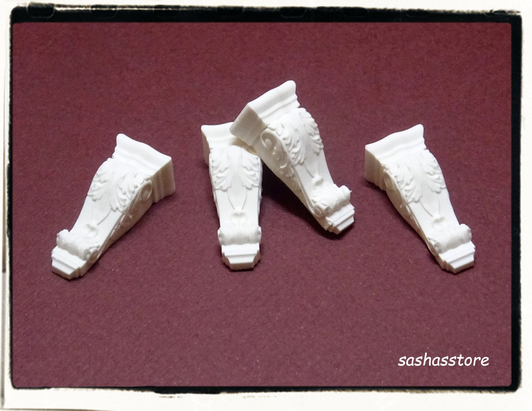 Miniature Dollhouse Corbel, 12th Scale Corbels for Dolls House